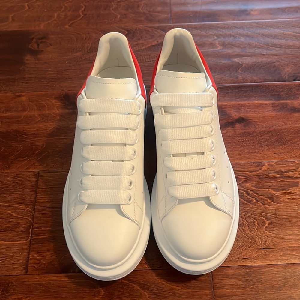 Alexander McQueen oversized platform low top sneakers